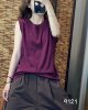 All-match casual simple literary vest top