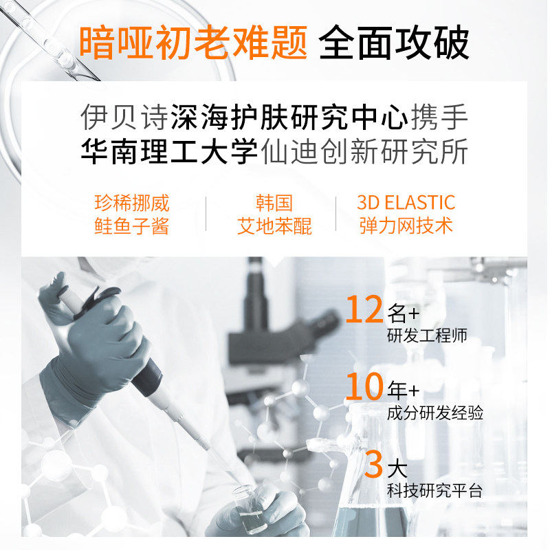 【赵磊同款】伊贝诗鱼子酱护肤套装女 伊贝诗面部护理套装