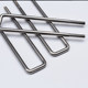 Custom-made right-angle square card with stainless steel extended u bolts