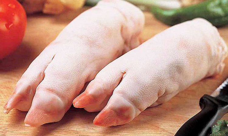 德国原装进口202 二零二厂冷冻鲜猪蹄 猪蹄膀