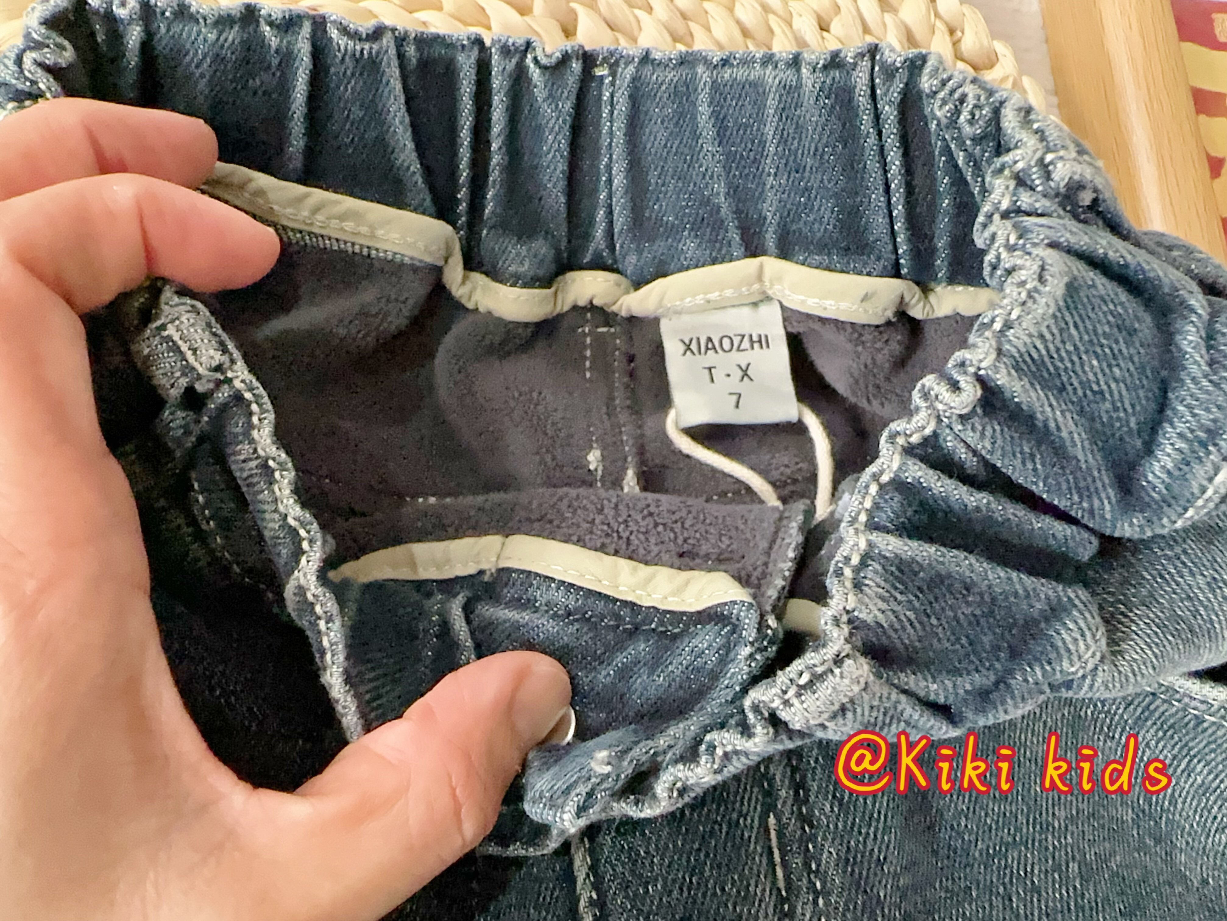Kiki家25冬断码清货男童加绒牛仔裤 韩版小智同学百搭休闲哈伦裤,淘宝优惠券,粉丝福利购,淘宝优惠卷