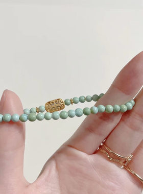 奢香夫人~新中式绿色串珠手链女小众高级复古风轻奢气质爆款手串
