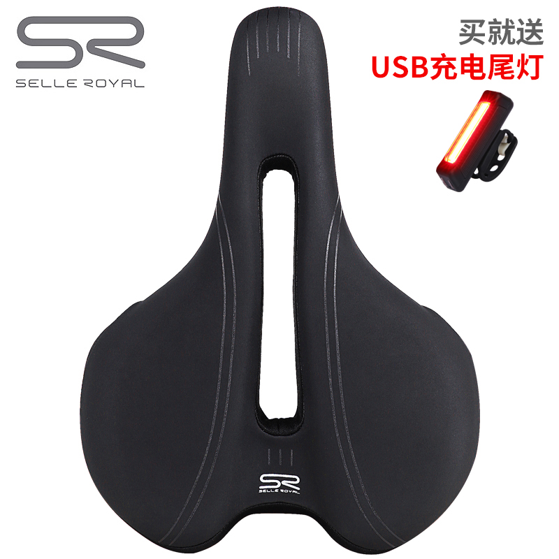 SELLE ROYAL自行車坐墊鞍座舒適柔軟山地車中空SR座墊車座Viento