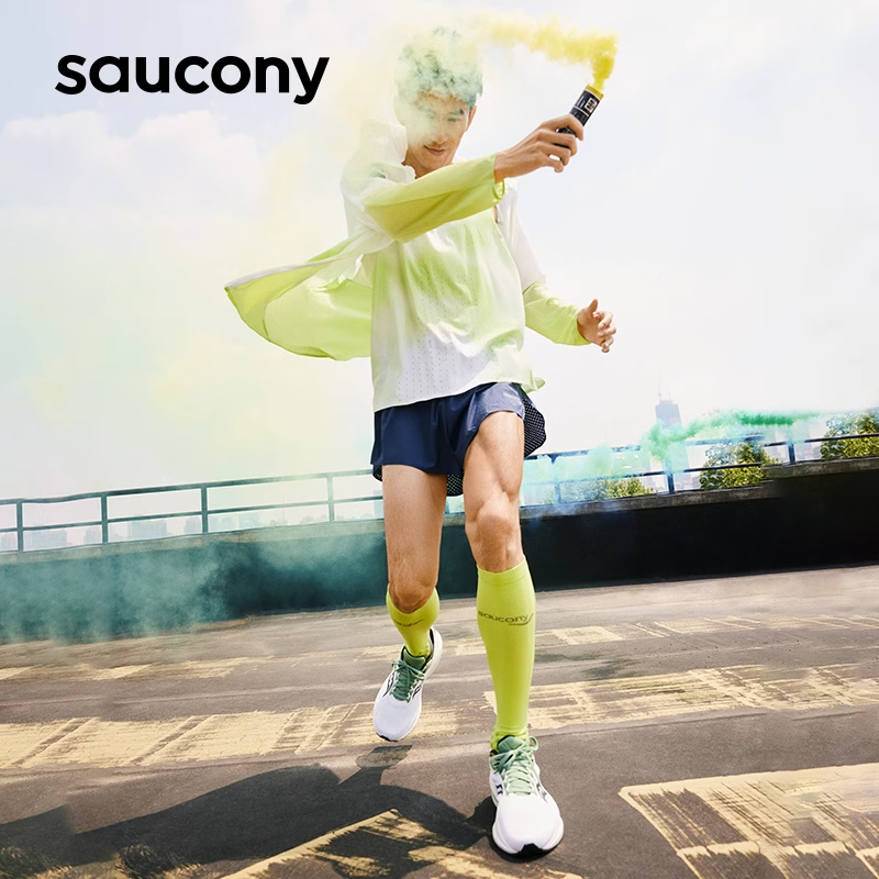 Saucony索康尼TRIUMPH胜利21跑步鞋男专业减震运动鞋夏透气女跑鞋