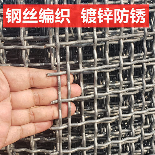 热镀锌铁丝网围栏钢丝轧花筛网加粗养殖羊床漏粪栅栏防护网片格网 - 图2