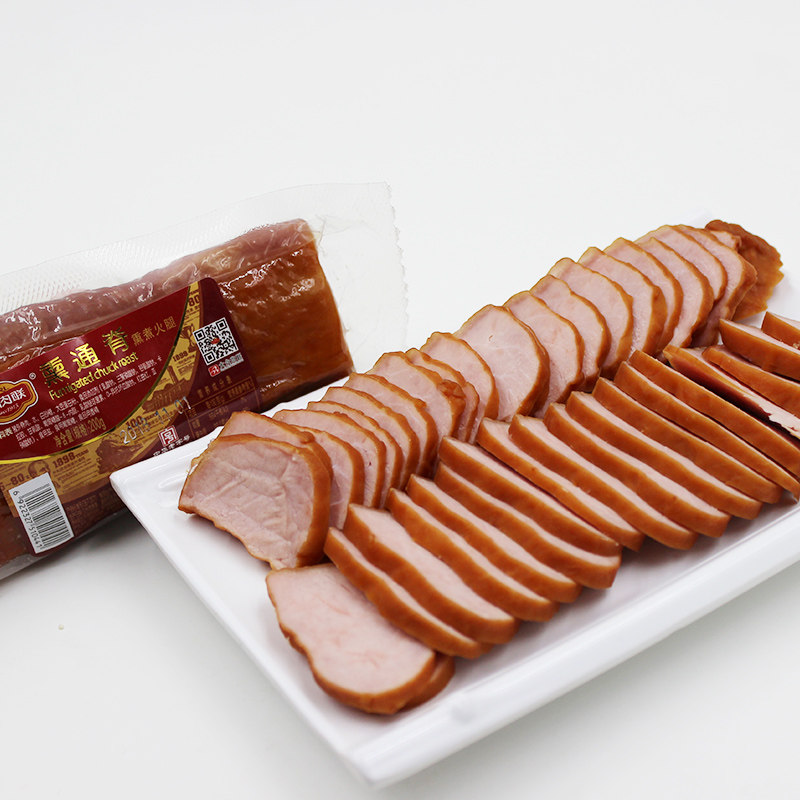 正宗哈肉联通脊猪肉脯熟食200g 鑫森源食品猪肉类
