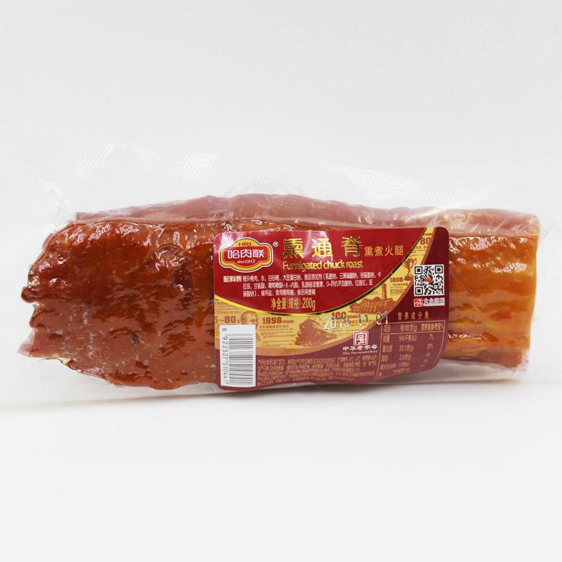 正宗哈肉联通脊猪肉脯熟食200g 鑫森源食品猪肉类