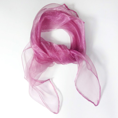 舞蹈丝巾纱巾早教红丝巾水兵舞表演方巾防蚊防尘纱巾包头纱巾围巾 - 图1