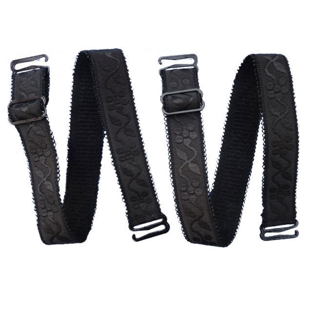 ເຊືອກຜູກ lace elastic ອ່ອນນຸ່ມບໍ່ລື່ນ