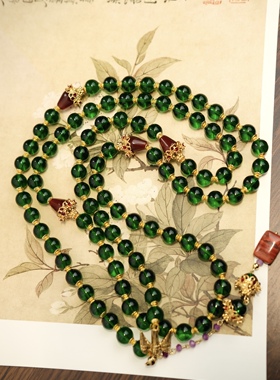 超重工超美的一个款本人巨爱！复古项链斜挎链