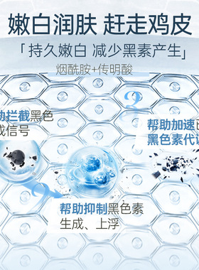 儒意烟酰胺焕靓香氛身体乳果酸补水保湿滋润留香香水身体乳正品