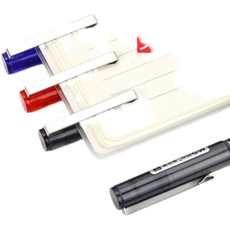 晨光文具直液式走珠笔替换芯签字笔芯可替换墨囊8001全针管替芯 - 图3