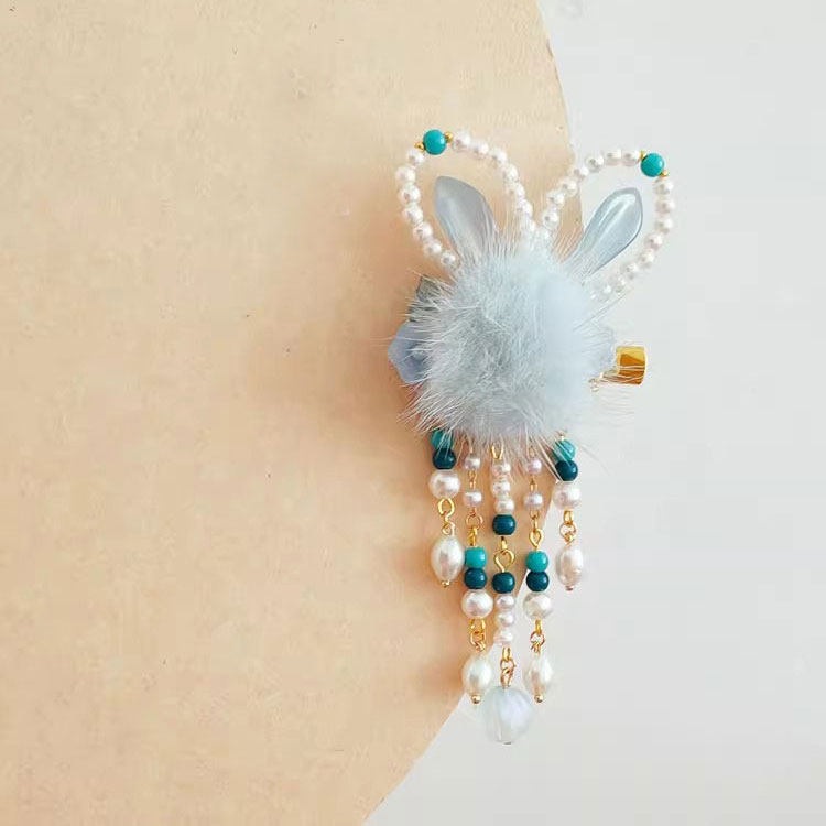 一琳手工坊古风发夹diy材料包自制儿童汉服头饰发饰品琉璃对夹,淘宝优惠券,粉丝福利购,淘宝优惠卷