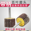 Polishing wheel with handle, abrasive cloth grinding head