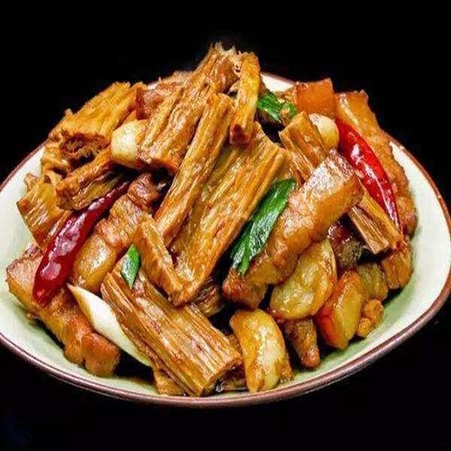 5斤腐竹段豆皮腐竹手工农家商用火锅食材豆腐皮豆筋干货凉拌菜 - 图1