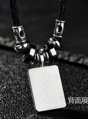 十二星座项链男款潮牌星空吊坠女百搭简约夜光梦幻学生挂件