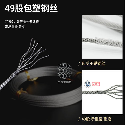 路亚活鱼扣diy配件散装收线轮子浮漂地插小黄鸭鱼眼挡珠软钢丝绳 - 图1