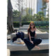 NanaByNana Leisurely Summer Lazy Relaxed Knitted Camisole Women's Summer High Waist Trousers Set two-piece