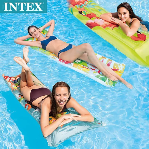 INTEX Водная надувная игрушка, плавательный круг для плавания, бассейн, увеличенная толщина