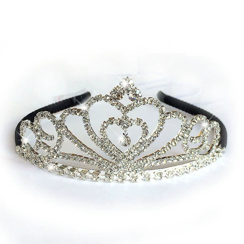 Корона для принцессы, ободок, детский аксессуар для волос