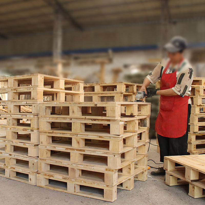实木托盘卡板进叉运输防潮仓库冷库货架垫板,淘宝优惠券,粉丝福利购,淘宝优惠卷