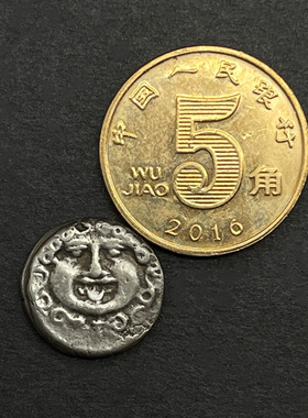 美杜莎饰品纯银真币复刻镶嵌饰品