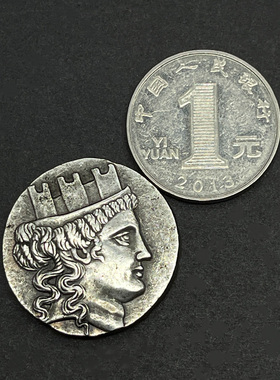 命运女神古希腊财富女神人像吊坠