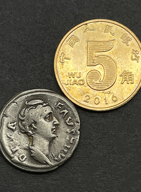 古罗马银币纯银复刻古币饰品镶嵌