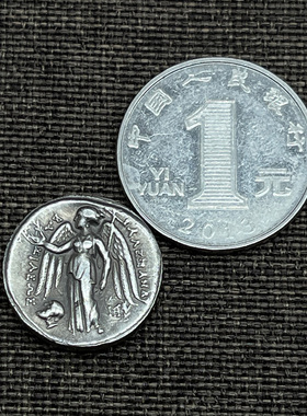 古希腊饰品复刻古币雅典娜水瓶座