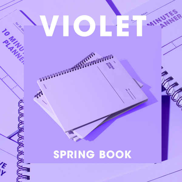 Korean Checkered Cornell Coil Notebook