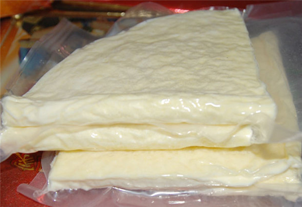 鲜奶皮子干奶皮子内蒙古牧民制作天然奶酪内蒙古特产传统工艺-图2