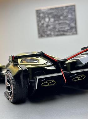 仿真跑车合金模型桌面装饰品摆件