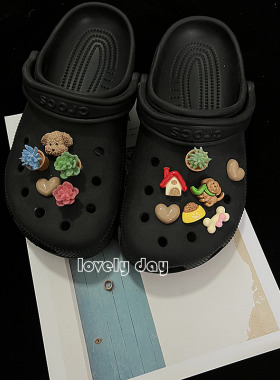 【小狗之家】crocs洞洞鞋配饰可拆卸洞洞鞋装饰扣鞋花可爱diy新款