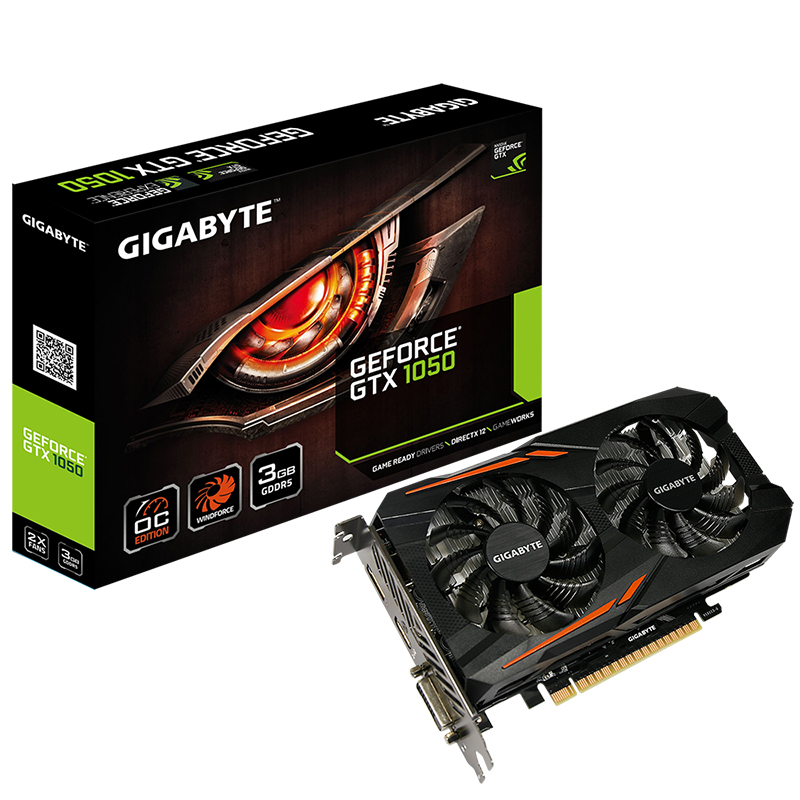 技嘉GTX 1050 Ti OC Low Profile 4G显卡GTX1050Ti OC 4G半高刀卡 - 图3