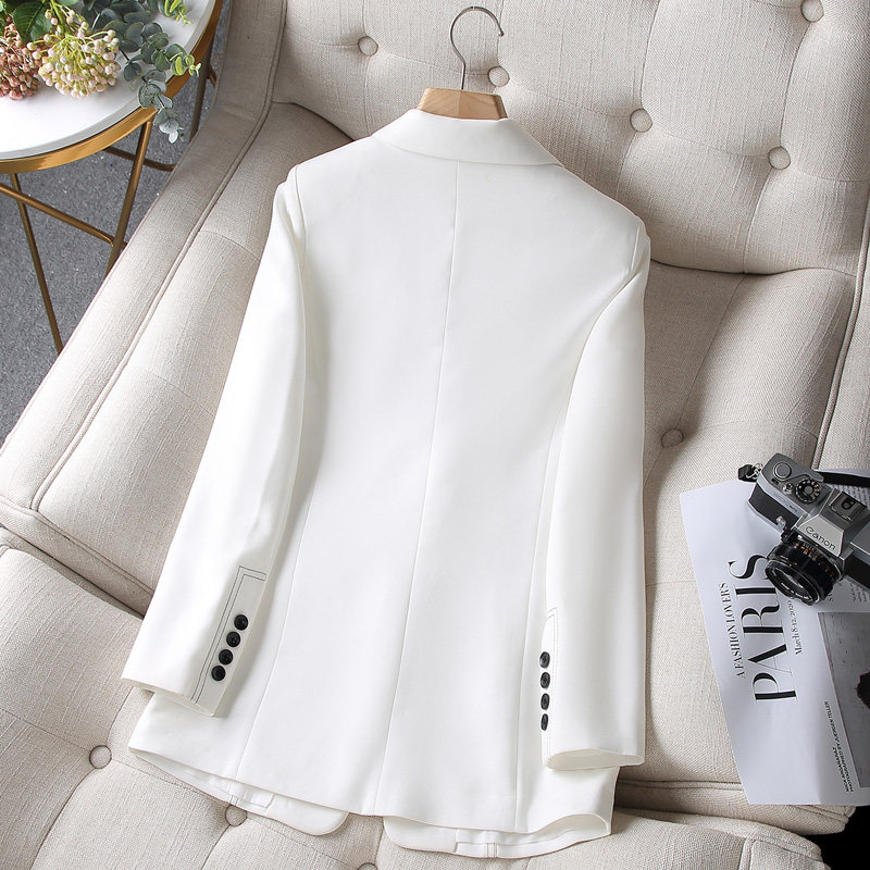 黑色西装春秋2021新款设计感短外套 魅秀伊影服饰西装