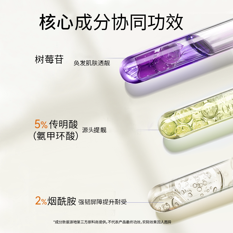 贝露丝氨甲环酸精华液 5%传明酸原液湿敷焕颜烟酰胺强渗透淡色沉