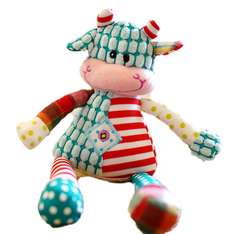 儿童毛绒玩具安抚抱着睡可爱小牛羊鸡丑萌宝宝女孩玩偶布娃娃公仔,淘宝优惠券,粉丝福利购,淘宝优惠卷