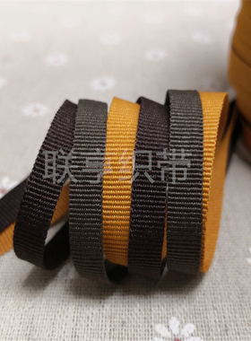 2分涤纶横纹织带POLY带6MM宽平纹帽带服装箱包鞋帽装饰辅料DIY
