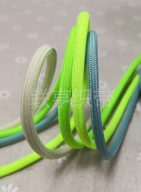 4.5MM涤纶包芯圆绳32锭加密平纹包心绳DIY手工编织绳服装辅料抽绳