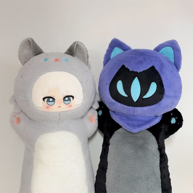 无畏契约周边幽影捷风盖可80cm大抱枕瓦罗兰特可爱玩偶生日礼物女,淘宝优惠券,粉丝福利购,淘宝优惠卷