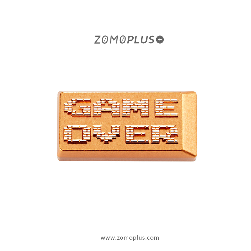 ZOMO 像素游戏风 GAMEOVER 退格键 机械键盘键帽个性金属键帽 - 图3