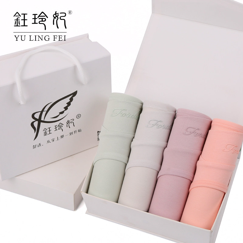 钰玲妃纯棉100%裆孕妇裤低腰三角裤 钰玲妃内裤
