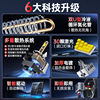 Original car xenon lights upgraded to ultra-bright laser LED headlights
