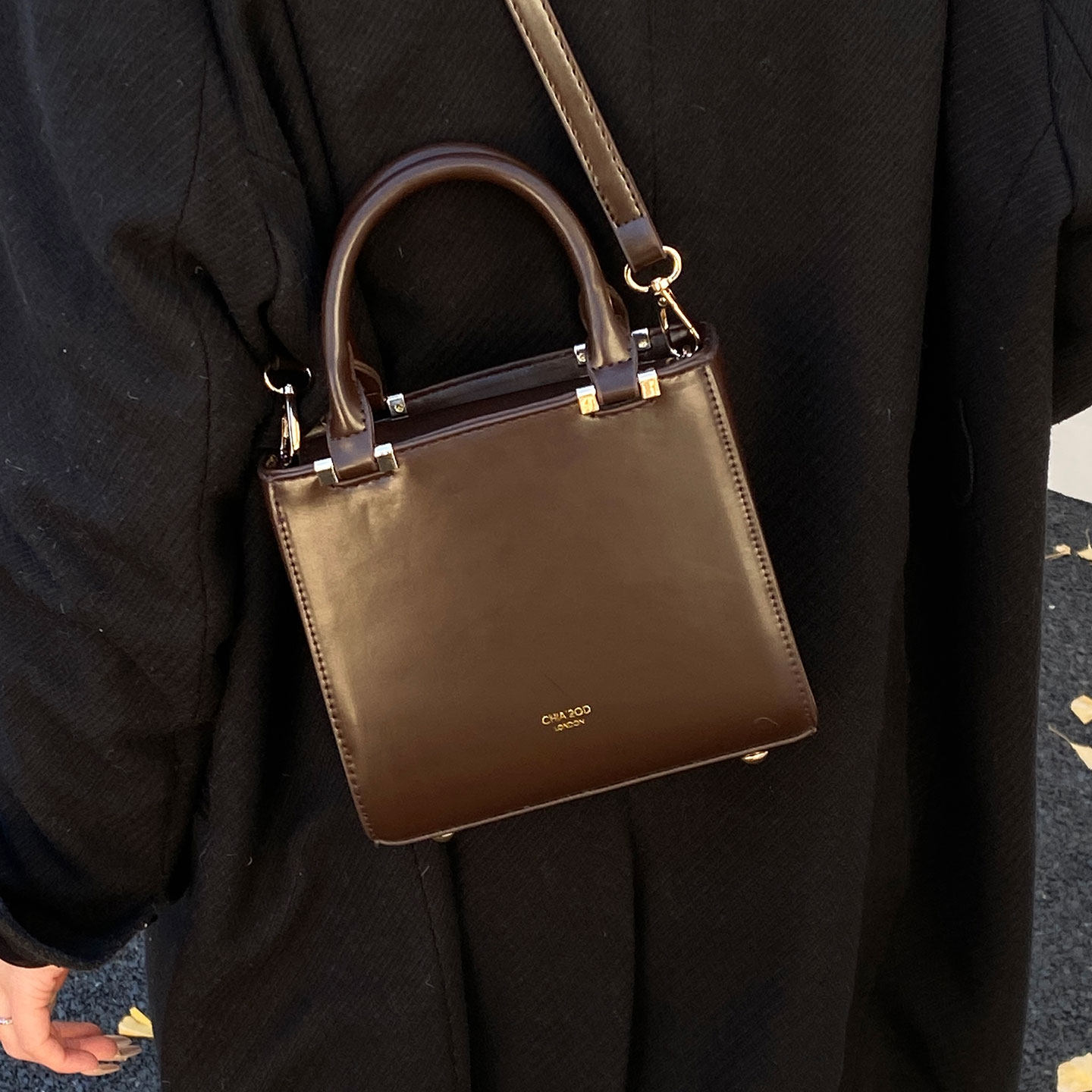 复古油蜡皮小包包女2025新款简约盒子手拎包小方包秋冬质感斜挎包,淘宝优惠券,粉丝福利购,淘宝优惠卷