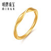 Ming brand jewelry ring of time and space gold ring