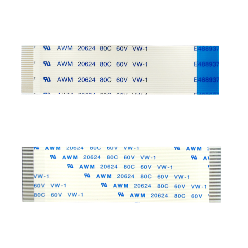 0.5mm间距4-60芯FFC/FPC软排线AWM 20624 80C 60V VW-1扁平连接线 - 图0