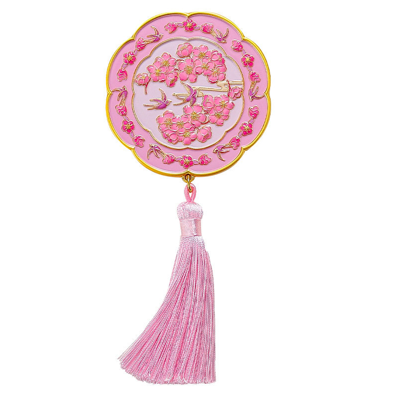 国风文创手持圆镜子化妆镜博物馆古风金属便携随身小镜旅游纪念品,淘宝优惠券,粉丝福利购,淘宝优惠卷