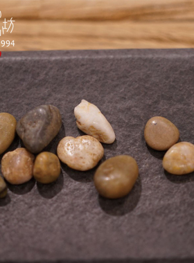 匠心坊抛光花盆景搭配天然原石