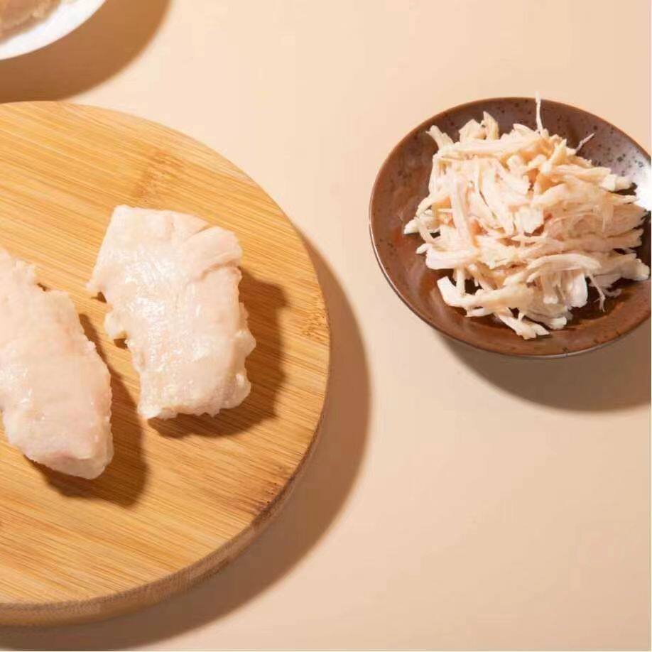 九命猫咪零食增肥训练奖励狗零食水煮蒸煮原味鸡胸肉健康食用