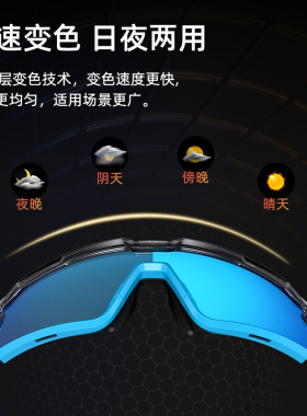 高特防风运动67016马拉松眼镜